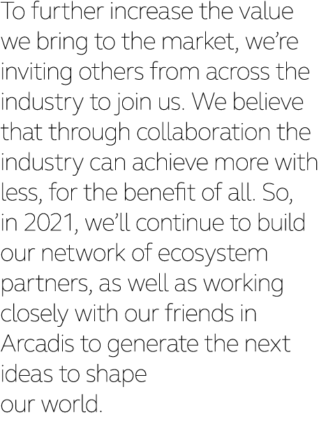 To further increase the value we bring to the market, we re inviting others from across the industry to join us  We b   